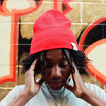Basic Logo Beanie [Red]