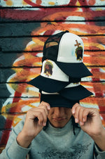 Black Jesus Trucker Hat [Black]