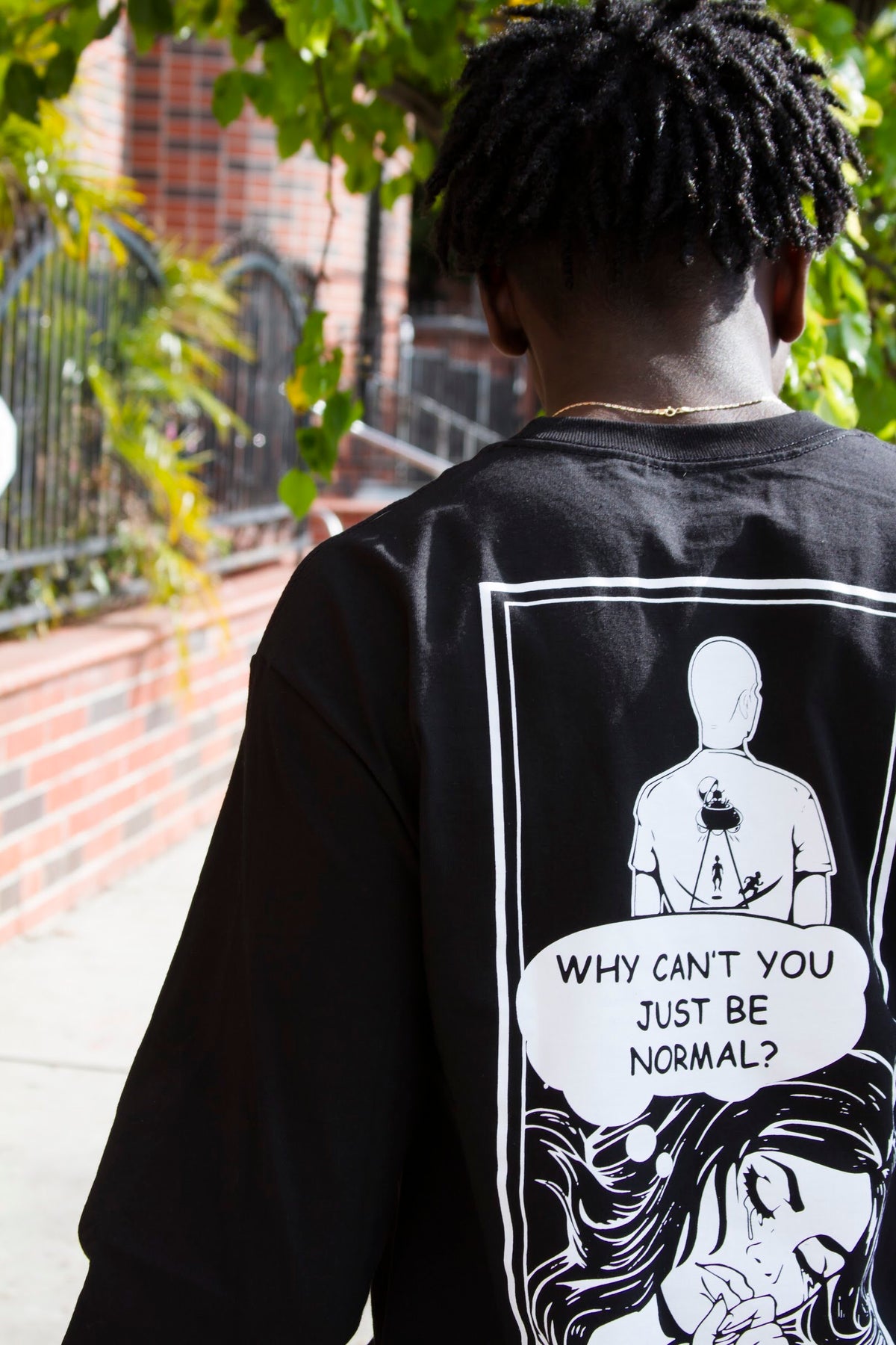 Why Can’t You Just Be Normal L/S [black]