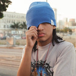 Basic Logo Beanie [Blue]