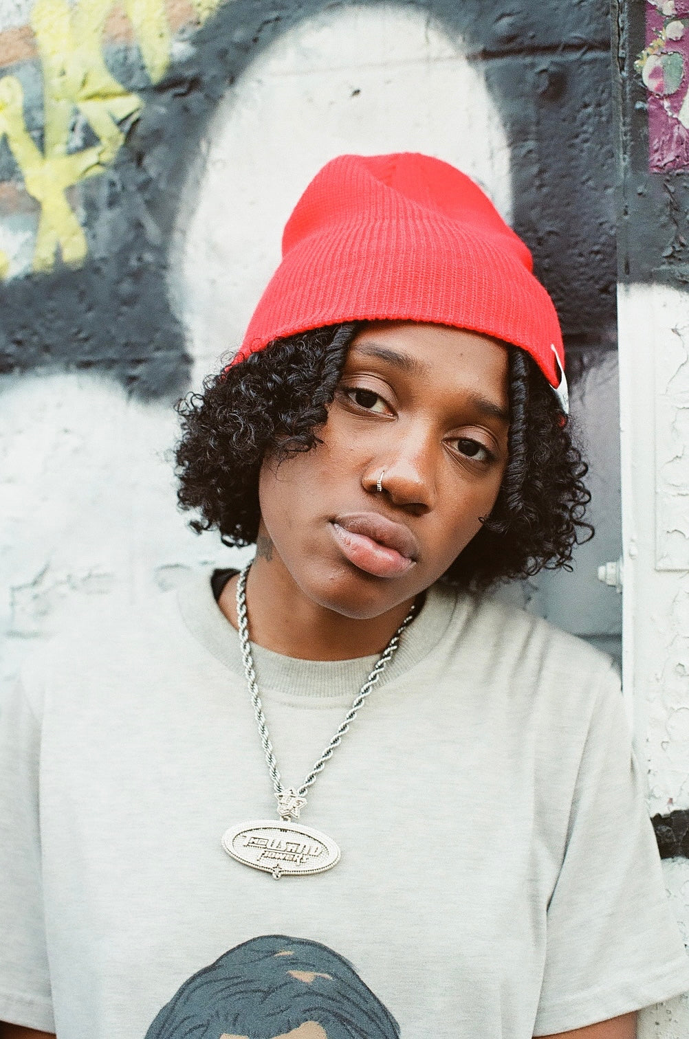 Basic Logo Beanie [Red]