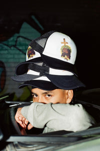 Black Jesus Trucker Hat [Black]