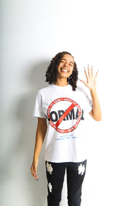 Not Normal Tee [White]