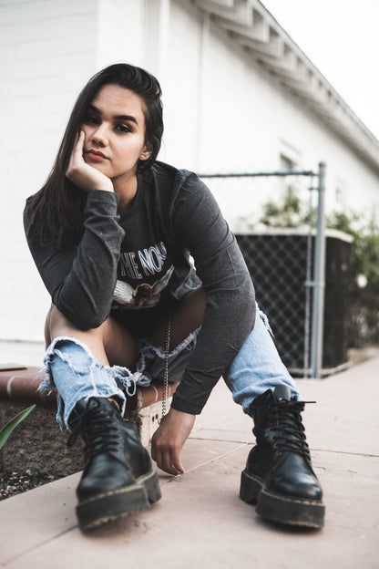 Sent From Above L/S [Charcoal Grey]