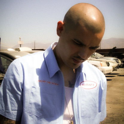 Not Your Average Work Shirt [Sky Blue] - Custom Name