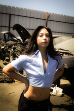 Not Your Average Work Shirt [Sky Blue] - No Name