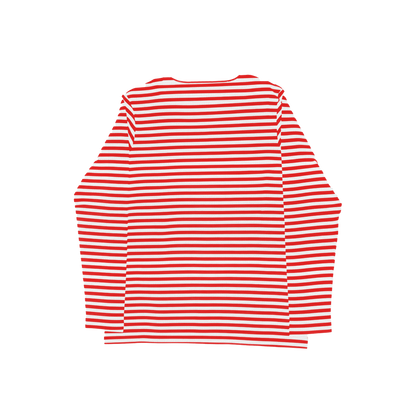 Red Stripped L/S [Red/White]