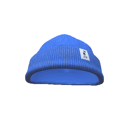 Basic Logo Beanie [Blue]