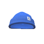 Basic Logo Beanie [Blue]