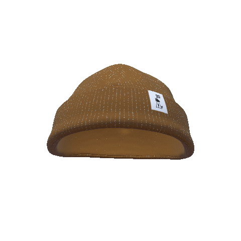 Basic Logo Beanie [Brown]