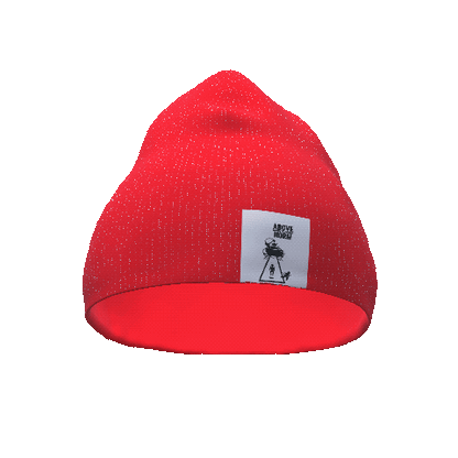 Basic Logo Beanie [Red]