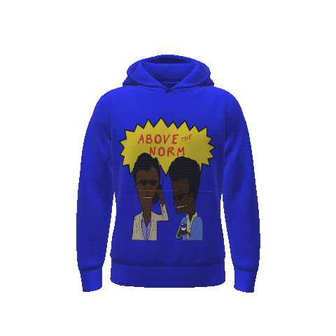 Beavis & Butthead Rip Hoodie [Blue]