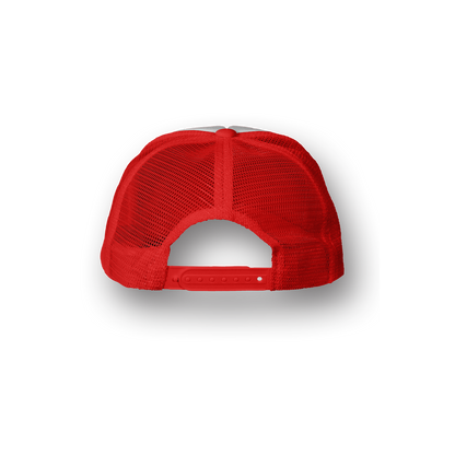 Black Jesus Trucker Hat [Red]