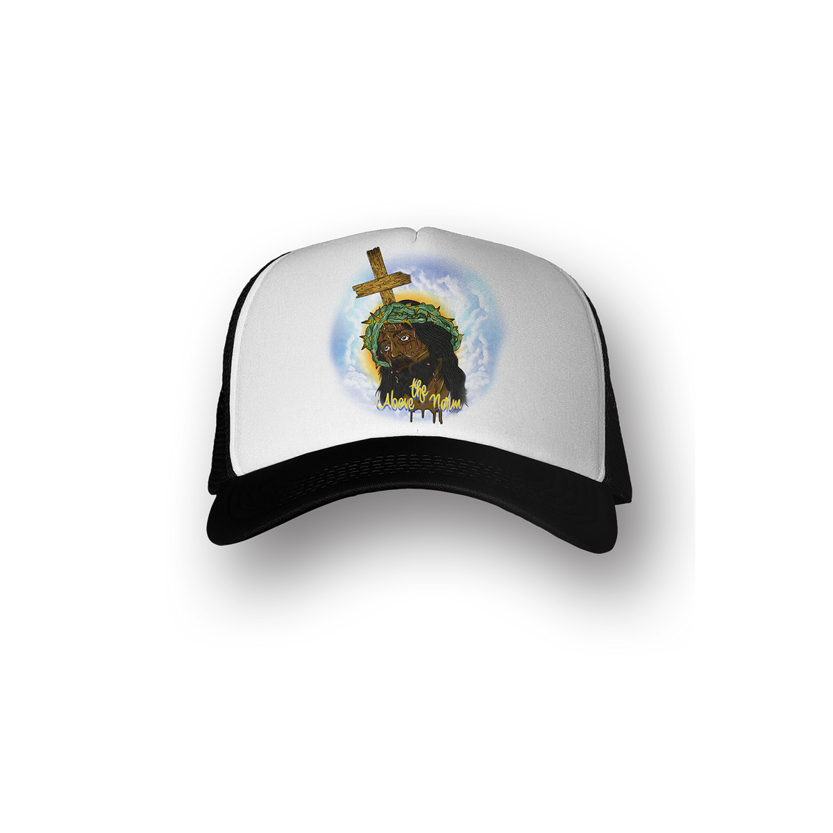 Black Jesus Trucker Hat [Black]