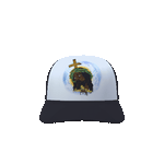 Black Jesus Trucker Hat [Black]
