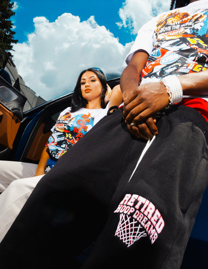 Retired Hoop Dream Sweats [Black]