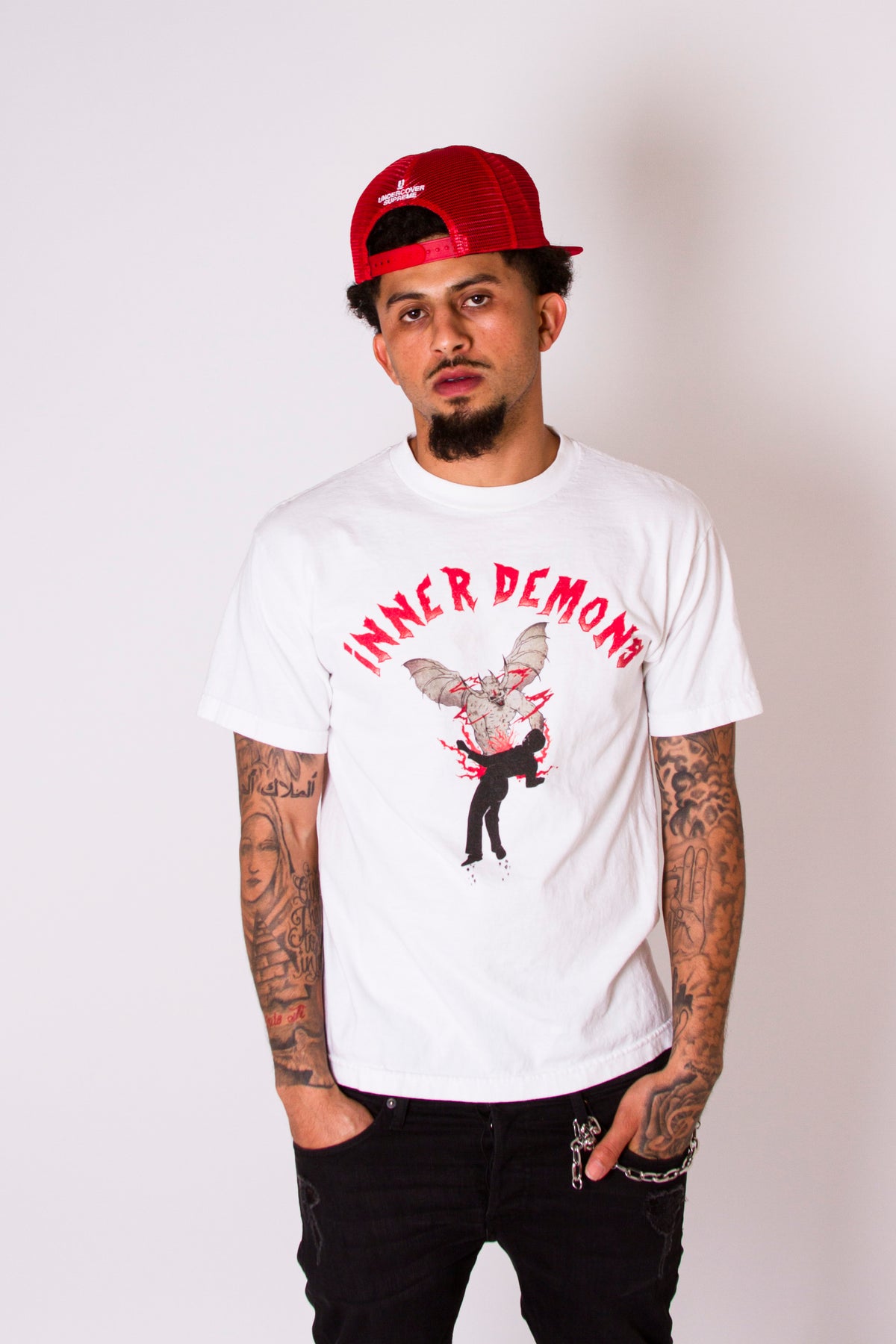 Inner Demons Tee [White]