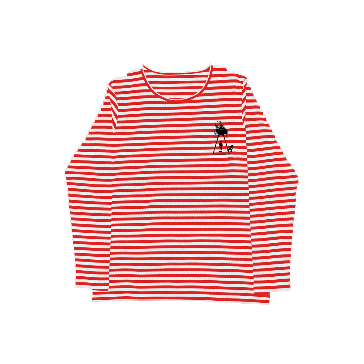 Red Stripped L/S [Red/White]