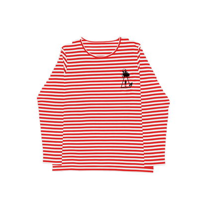Red Stripped L/S [Red/White]
