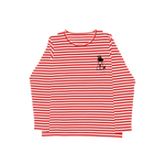 Red Stripped L/S [Red/White]