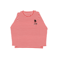 Red Stripped L/S [Red/White]