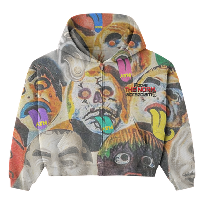 Faces Zip Up