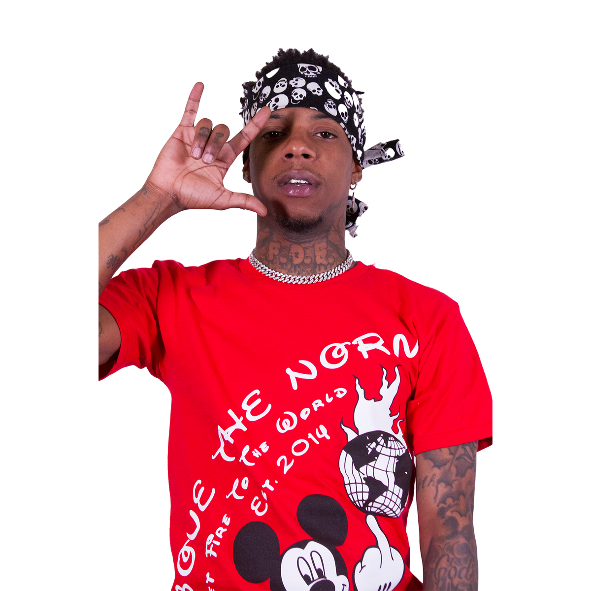 Mickey FTW Tee [Red]