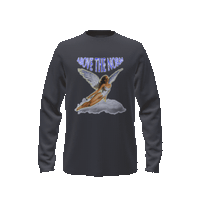 Sent From Above L/S [Charcoal Grey]