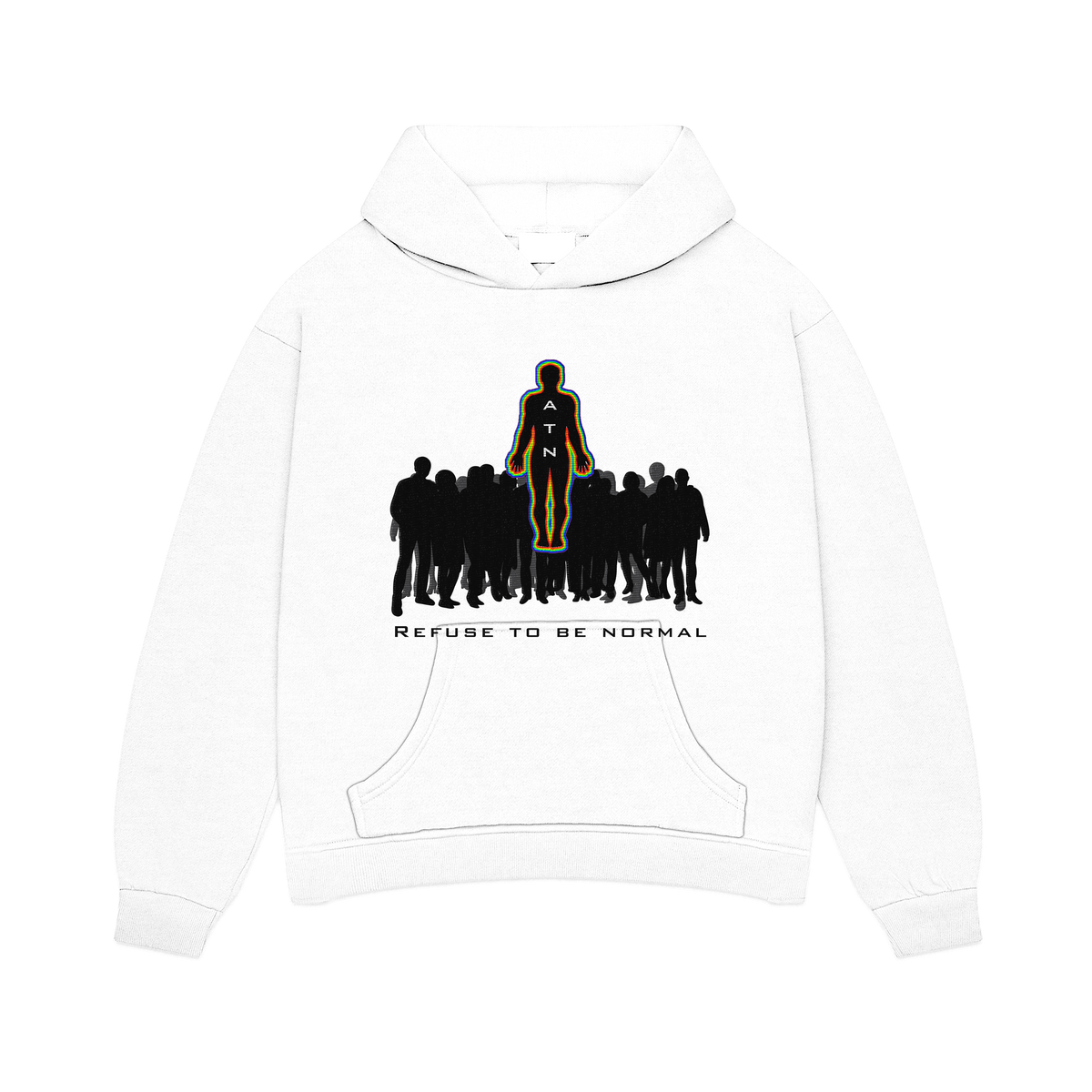 Levitate Above The Norm Hoodie [White]