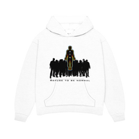 Levitate Above The Norm Hoodie [White]