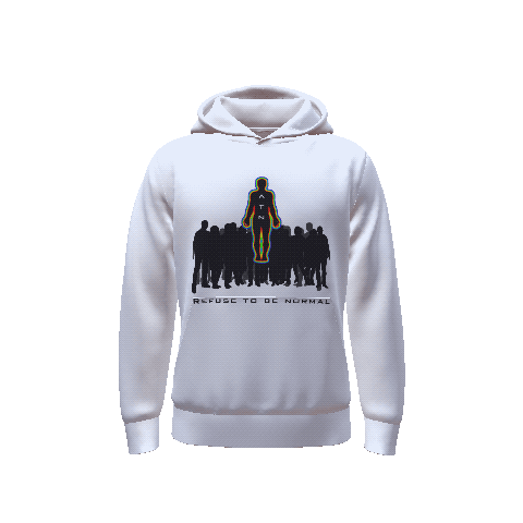 Levitate Above The Norm Hoodie [White]