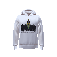 Levitate Above The Norm Hoodie [White]