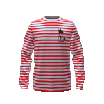 Red Stripped L/S [Red/White]