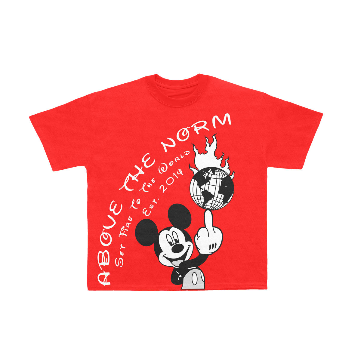 Mickey FTW Tee [Red]