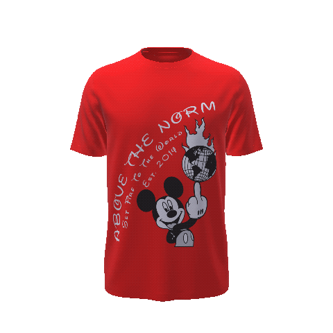 Mickey FTW Tee [Red]