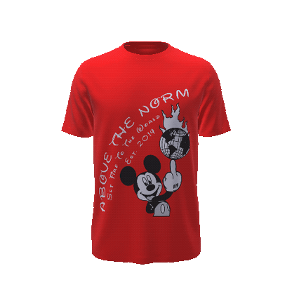 Mickey FTW Tee [Red]