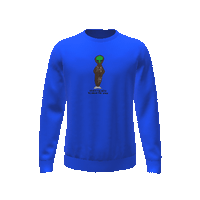 Norm The Alien Crewneck [Blue]