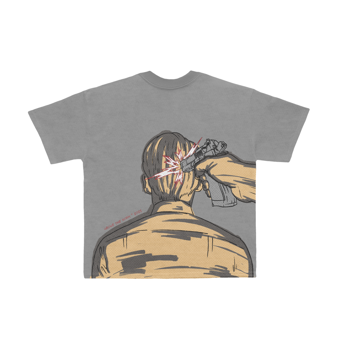 Rather Take A Bullet Tee [Grey]