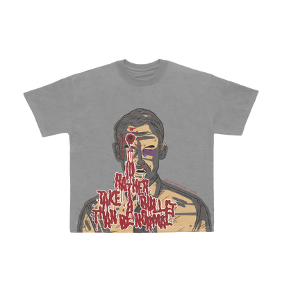 Rather Take A Bullet Tee [Grey]