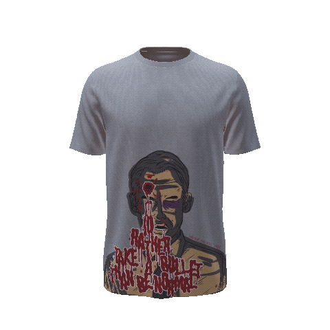 Rather Take A Bullet Tee [Grey]