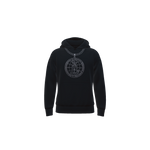 Rhinestone Logo Chain Hoodie
