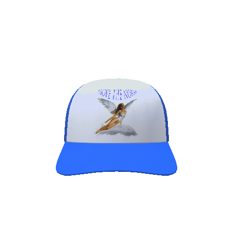 Sent From Above Trucker Hat [Blue]