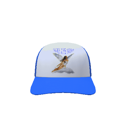 Sent From Above Trucker Hat [Blue]
