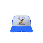 Sent From Above Trucker Hat [Blue]