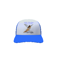 Sent From Above Trucker Hat [Blue]