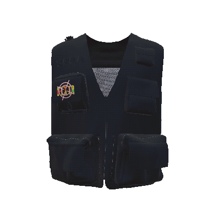 Targeted In America Vest [Black]