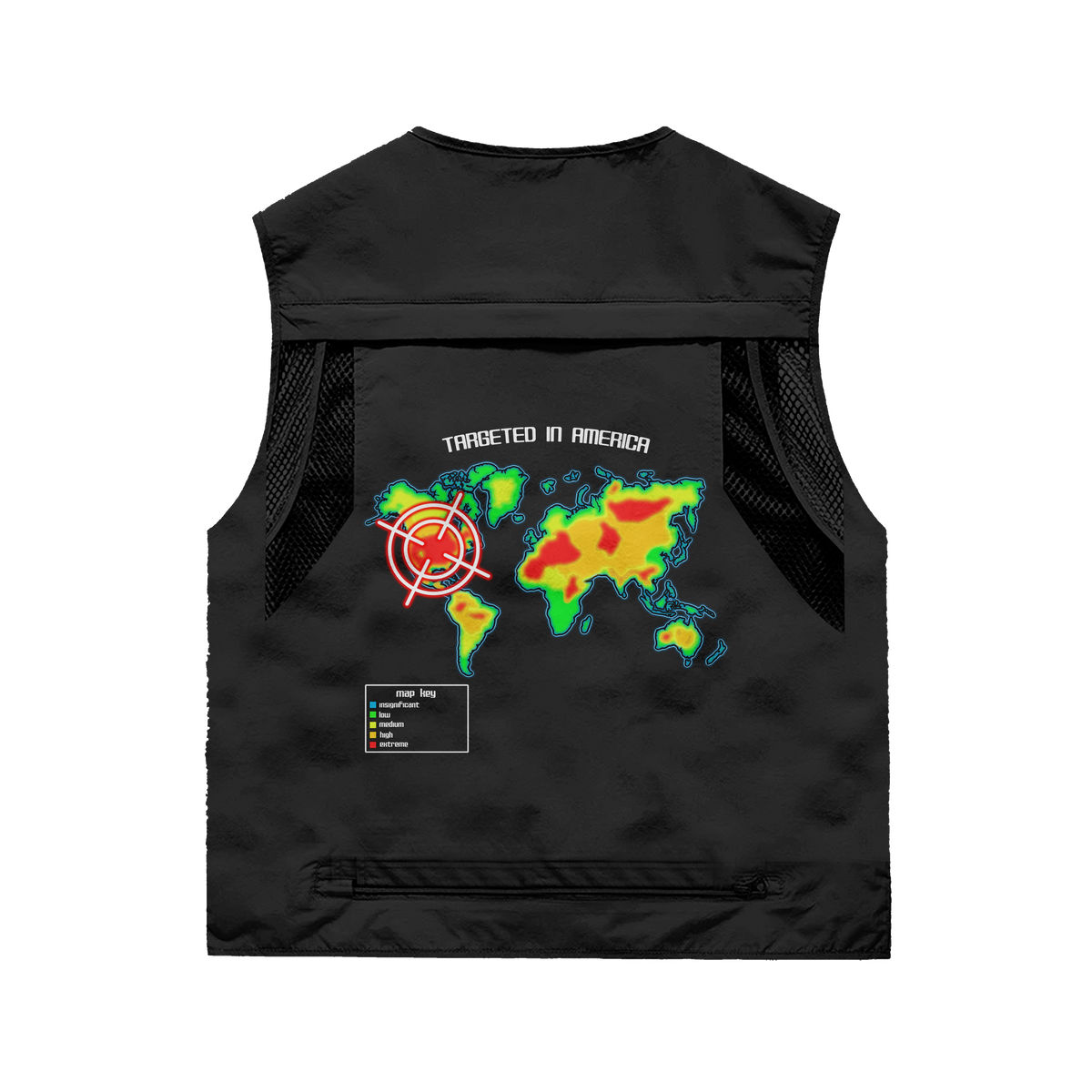 Targeted In America Vest [Black]