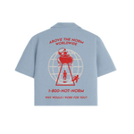 Not Your Average Work Shirt [Sky Blue] - Custom Name