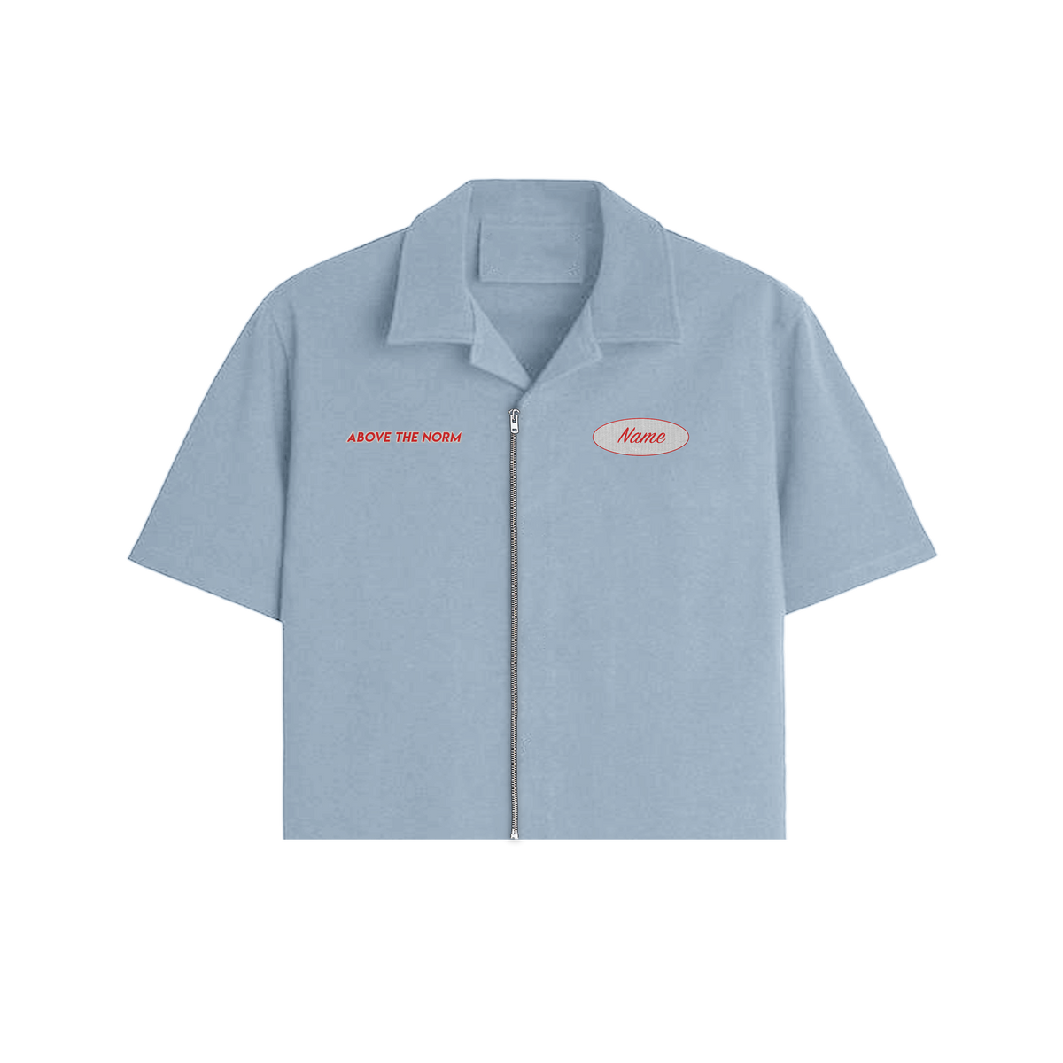Not Your Average Work Shirt [Sky Blue] - Custom Name