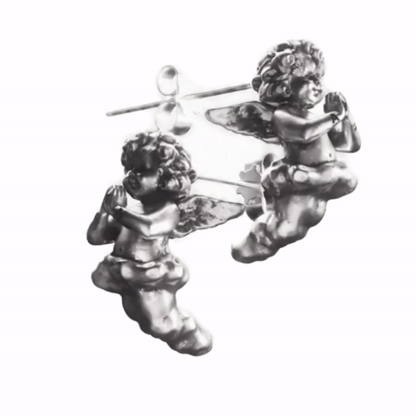 Angel Hoop Earrings